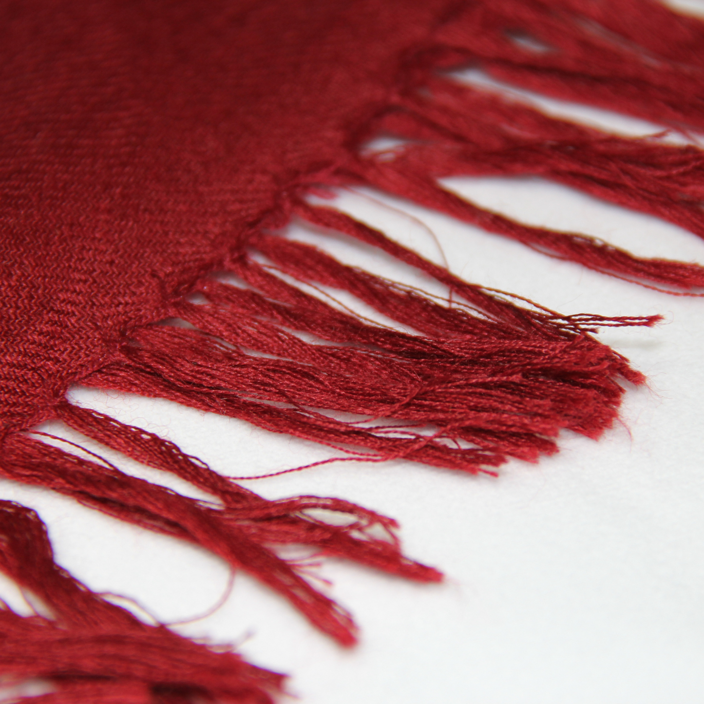 Shawl - Maroon color Woolen Shawl with multi-color Aari embroidery