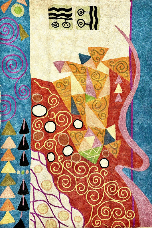 Kashmiri Silk Tapestry