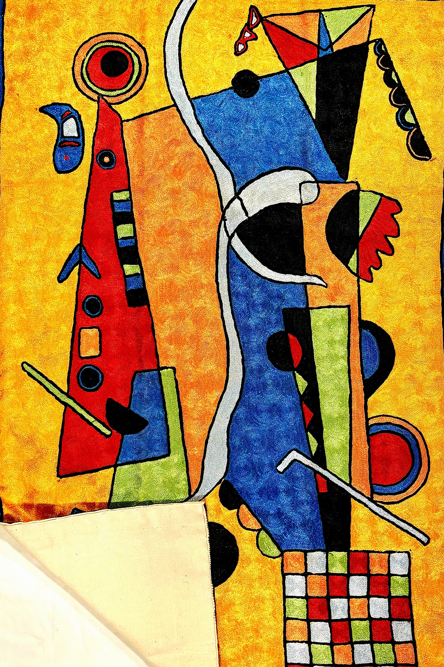 Kashmiri Silk Tapestry