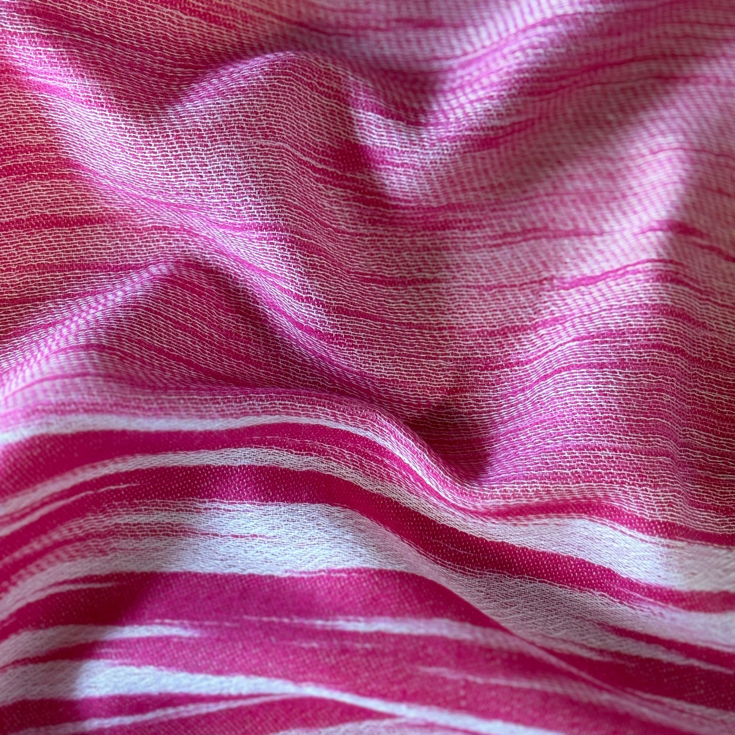 Soft Cashmere Scarf in Hot Pink color