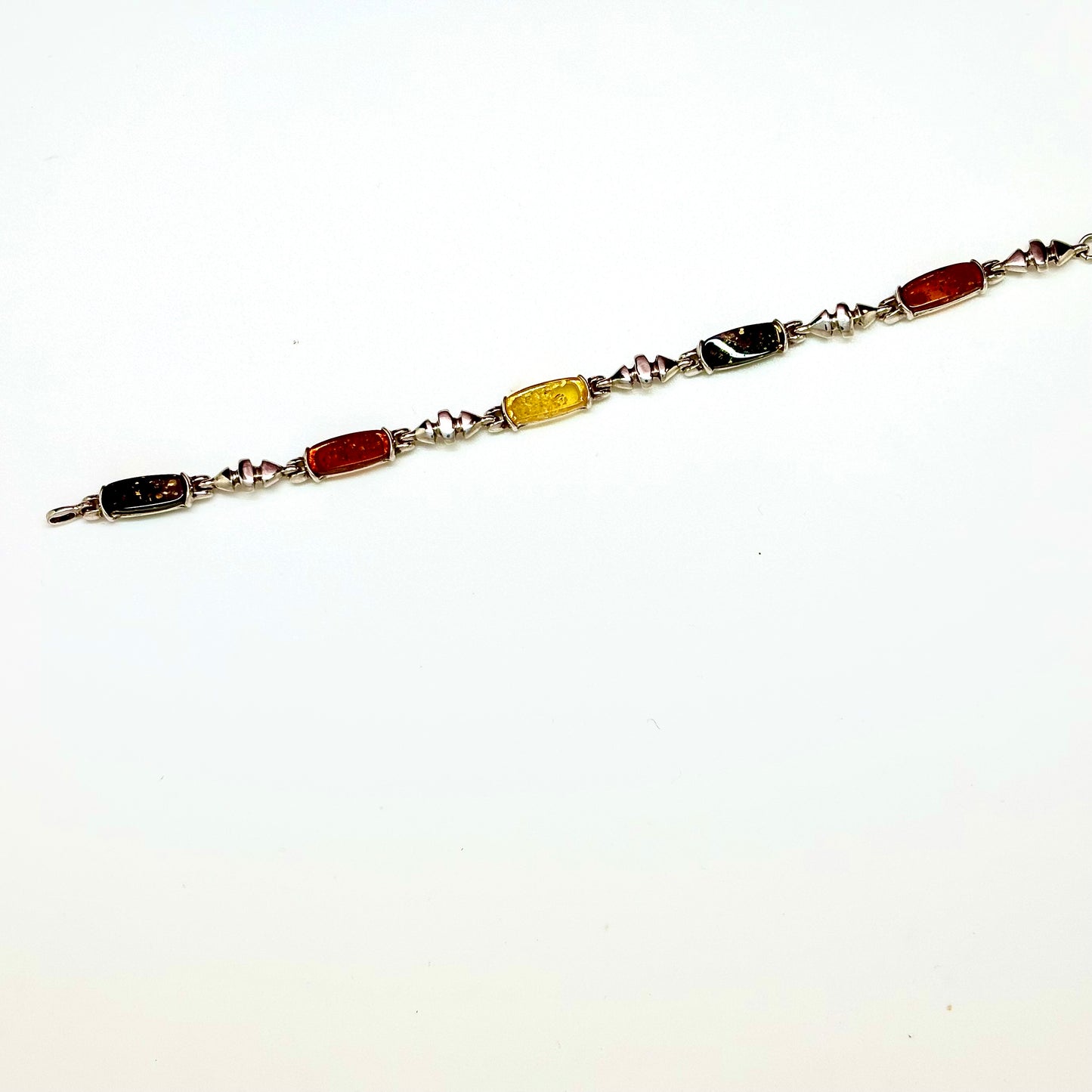 Multi Color Baltic Amber Bracelet