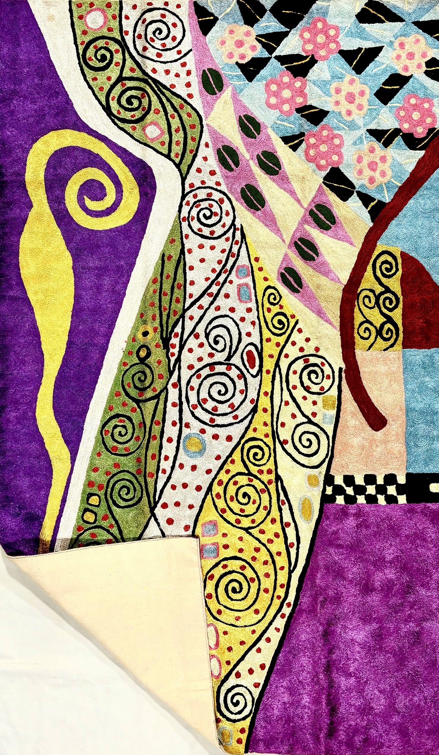 Kashmiri Silk Tapestry
