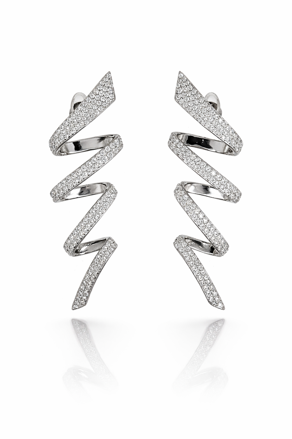 Cubic Zirconia Modern Earrings