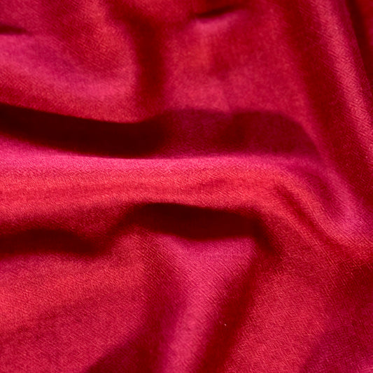 Soft Cashmere Scarf in Maroon Color