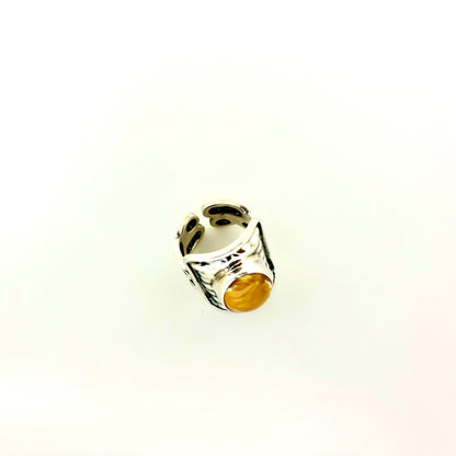 Butterscotch Baltic Amber Ring