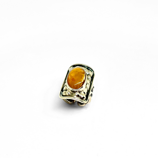 Butterscotch Baltic Amber Ring